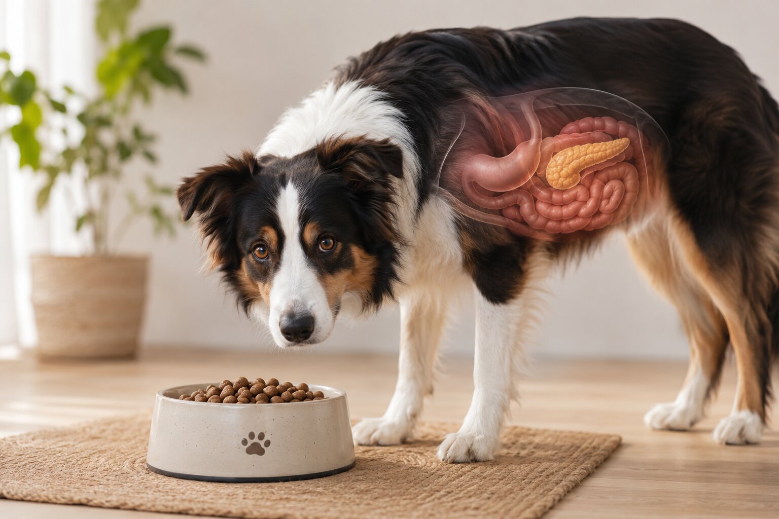 Bauchspeicheldr�se Hund